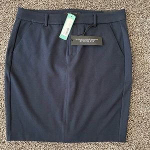 NWT Liverpool Jeans Company Blue Skirt